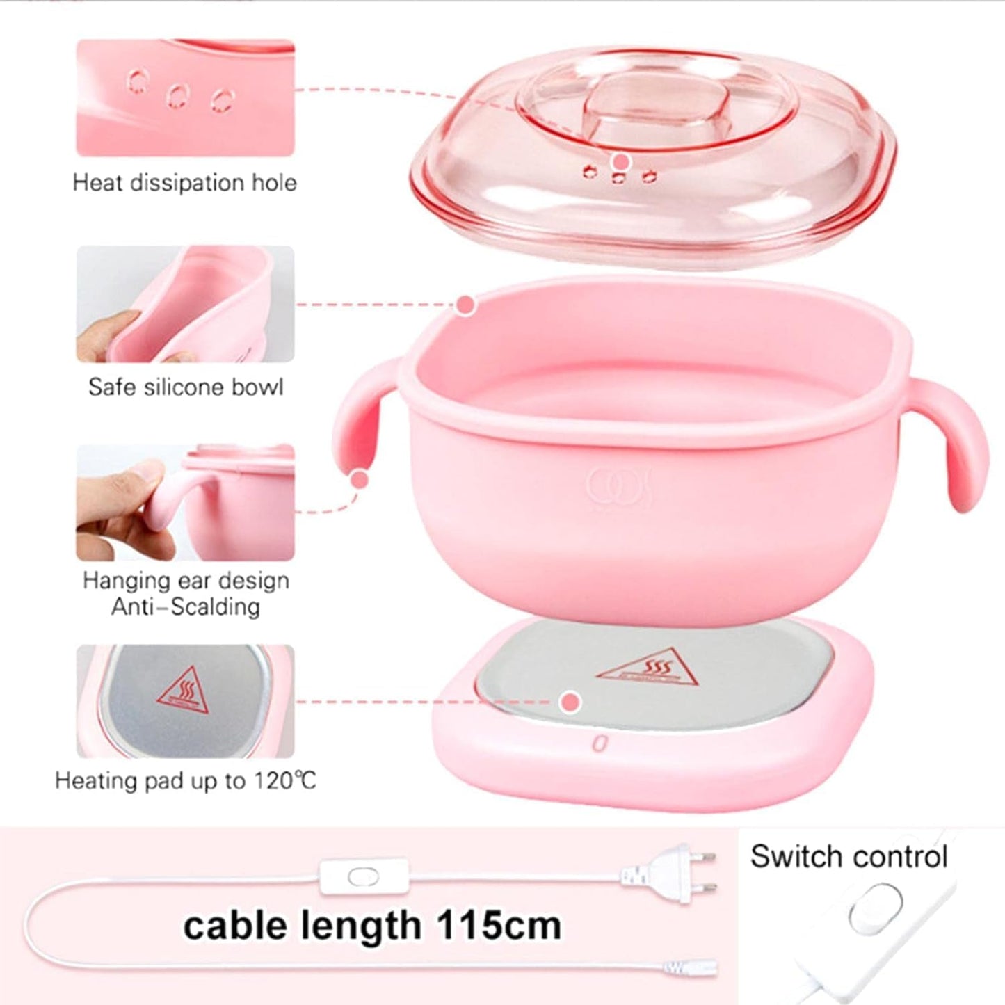 Silicone Wax Heater