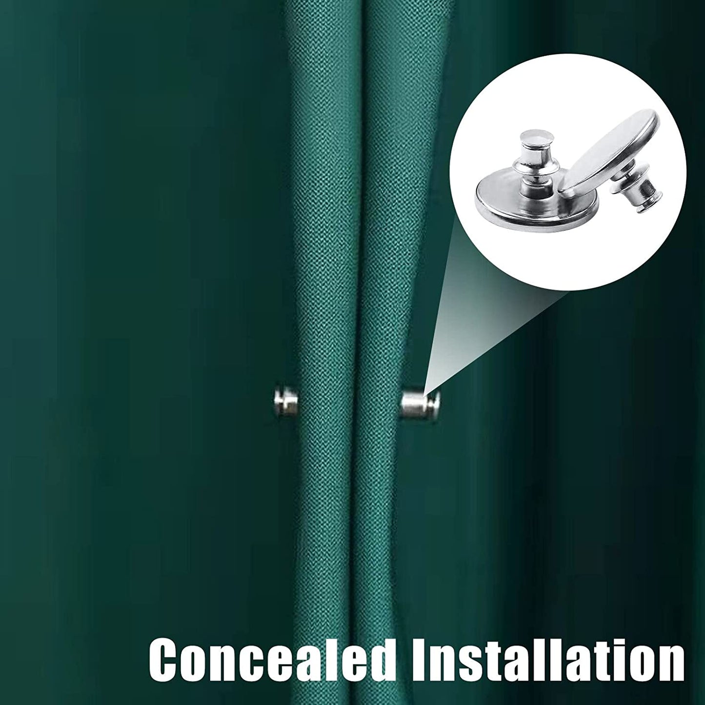 Magnetic Curtain Close Buckle (1 PCS)