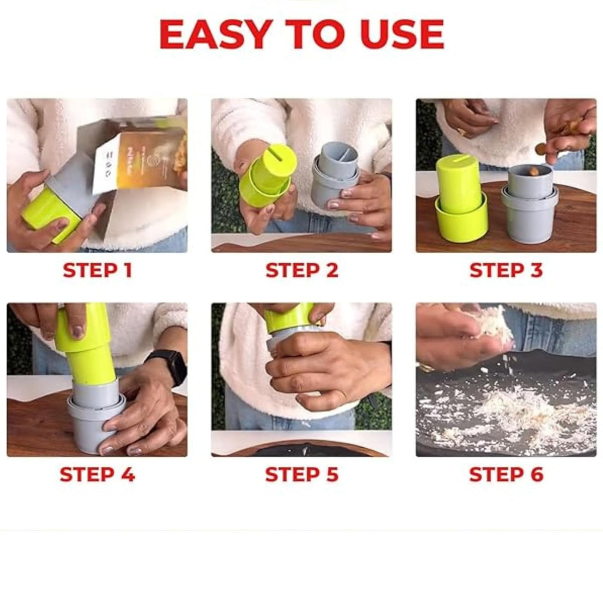 4 BLAD DRY FRUIT AND NUT CUTTER