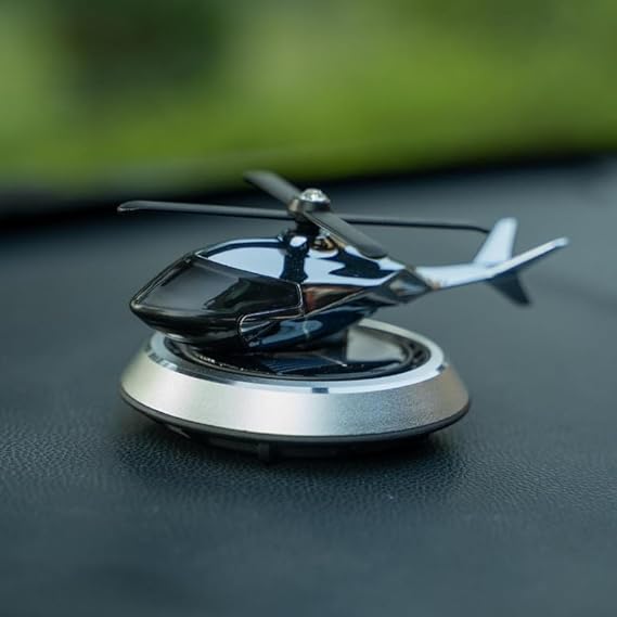 HELICOPTER SOLAR CAR FRESHNER