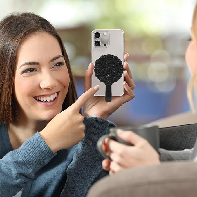 ROUND SILICONE PHONE CASE