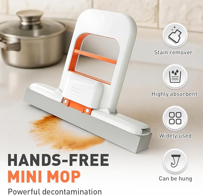 Small Foldable Desktop Mop MINI MOP