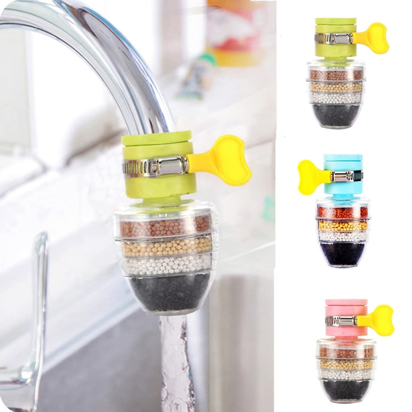 WATER FILTER AND PURIFIER FAUCET WITH KEY