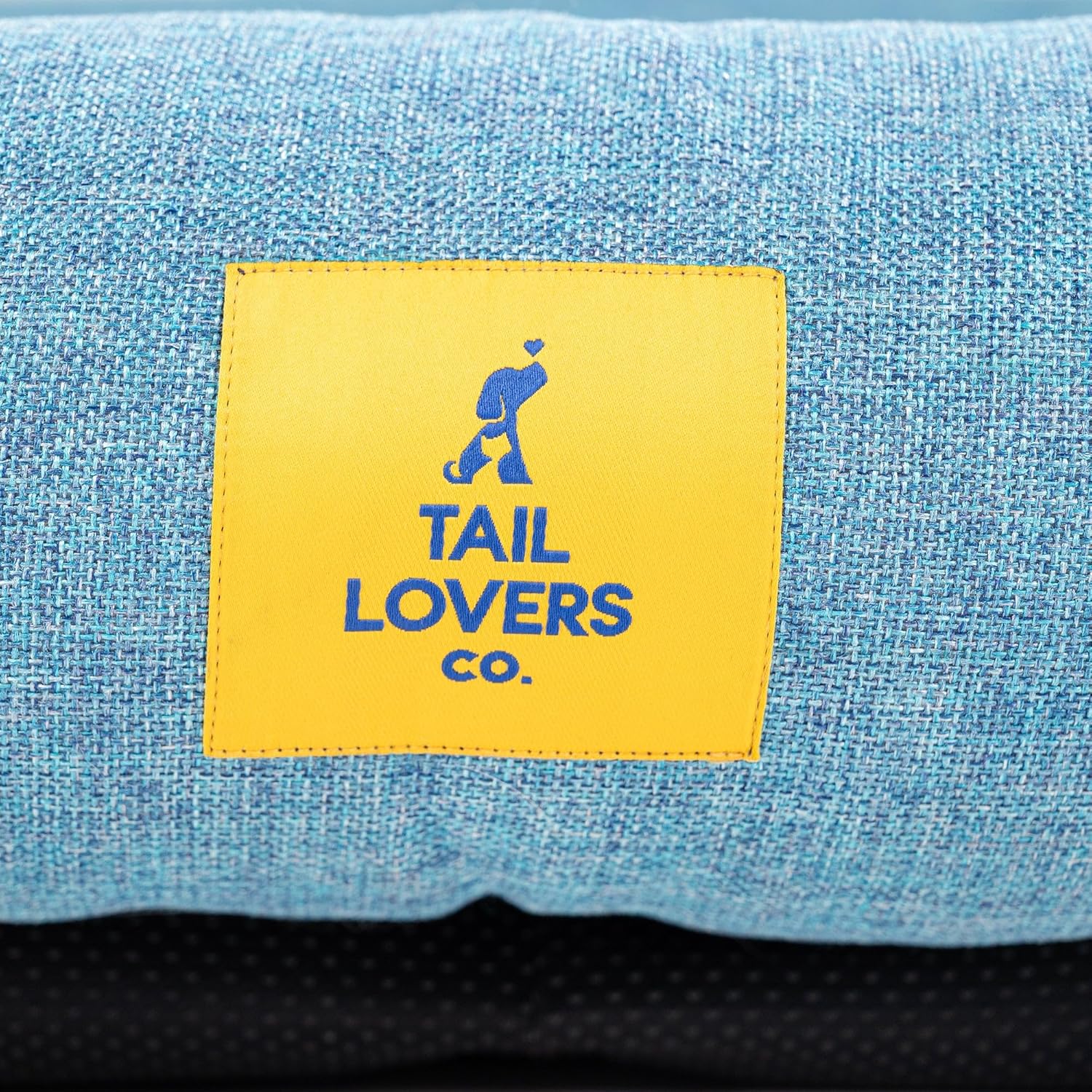Tail Lovers Co. Nesting Nook Dog Bed - Aqua Blue - L |  - view 7