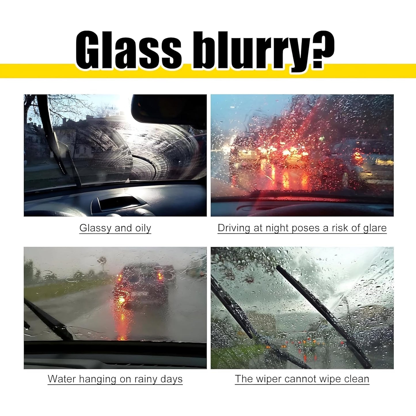 car Glass Oil Cleaner