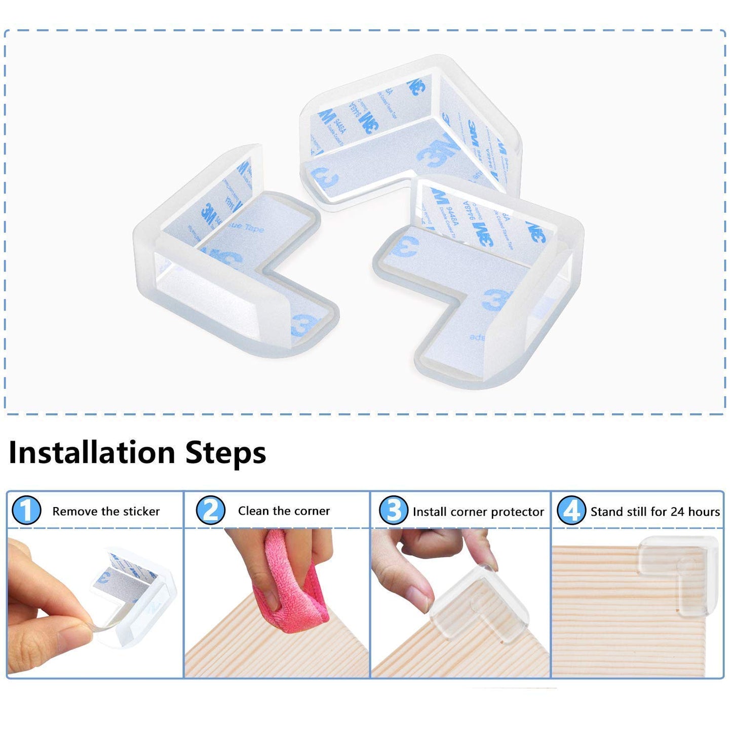 SQUARE EDGE PROTECOR (1 PCS)