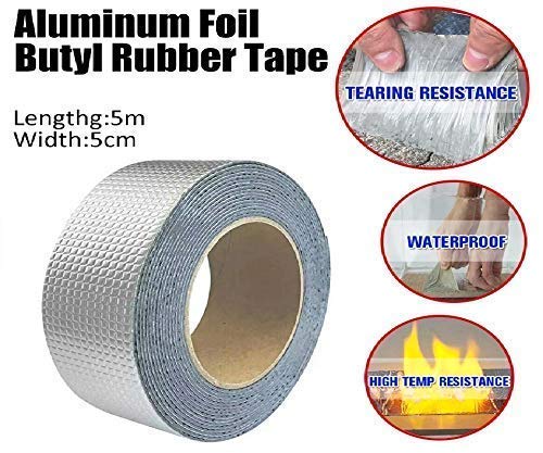HEAVY ALUMINIUM SILVER TAPE (5 MT)