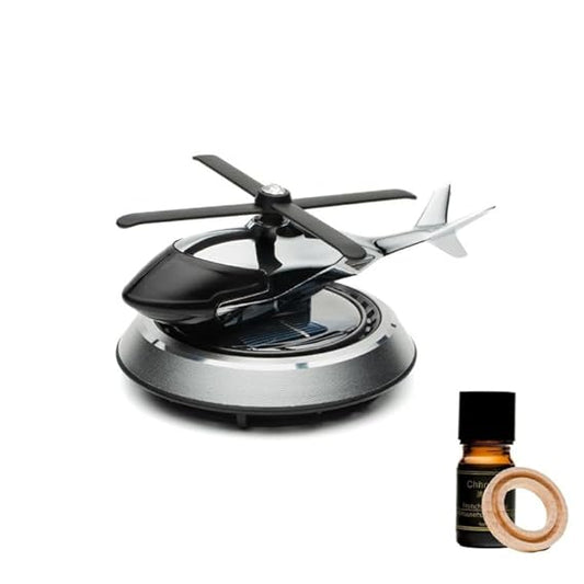 HELICOPTER SOLAR CAR FRESHNER