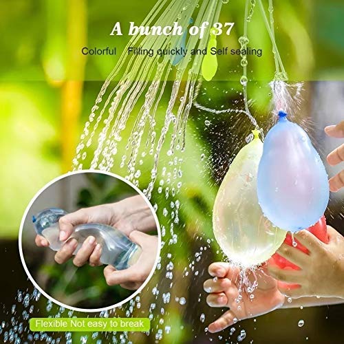 Water Balloons for Holi - Multicolour (Pack of 3(111 Balloons) )