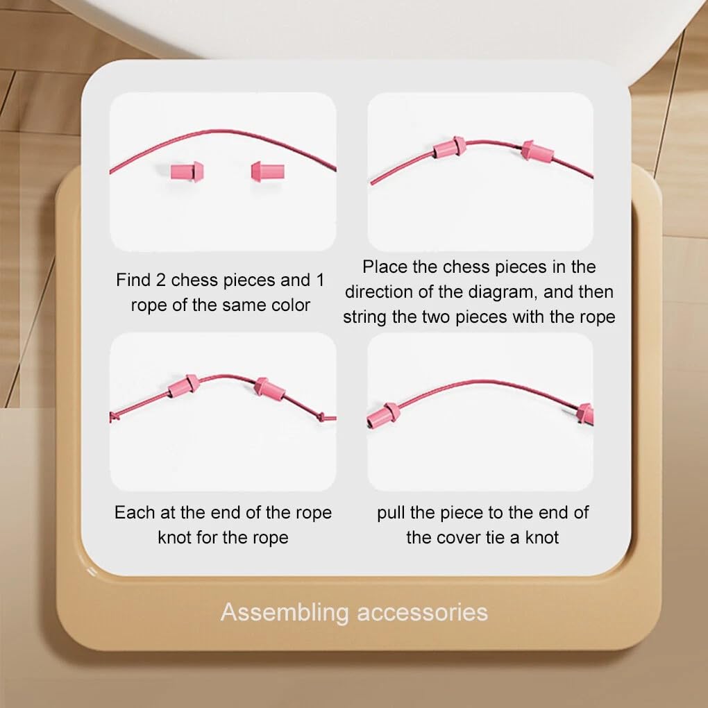 Rope Knot Untying Challenge Puzzle