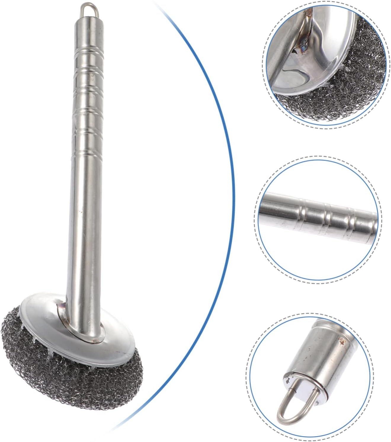 SS TAR DISH CLEANING BRUSH