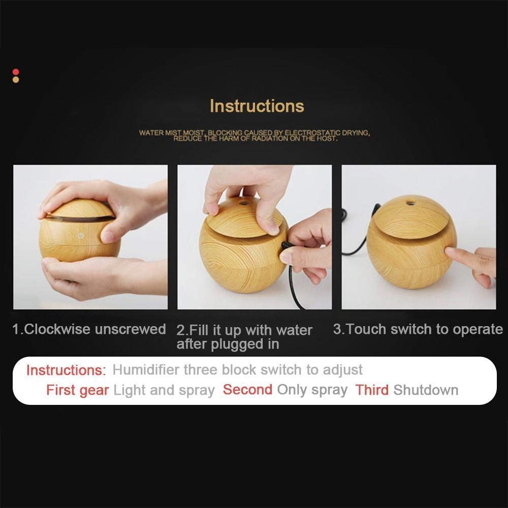 Light Wood Humidifier