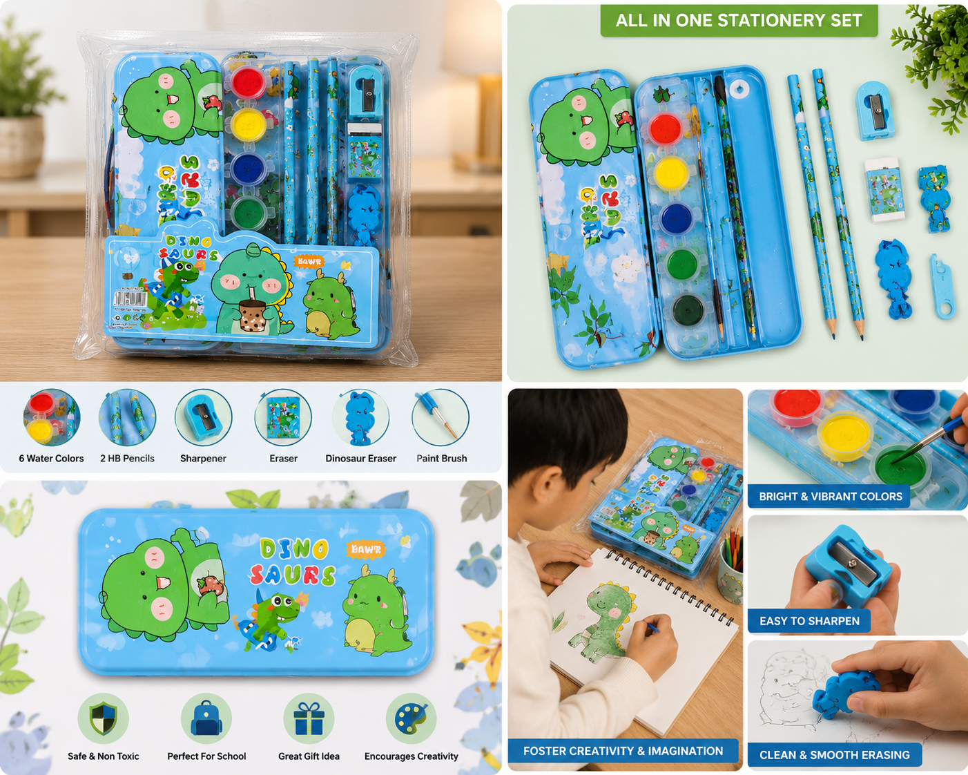 Drawing and Painting Stationery Set