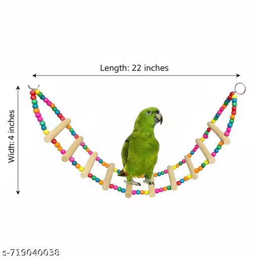 Beak Bite Colorful Bird Toy Set for Budgies, Lovebirds & Par - 2