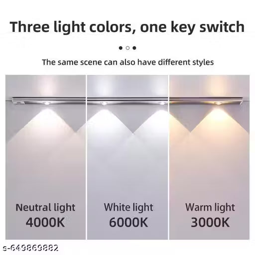 USB Charging 3 Color Dimming Ultra Thin Smart LED Under Cabi - 2